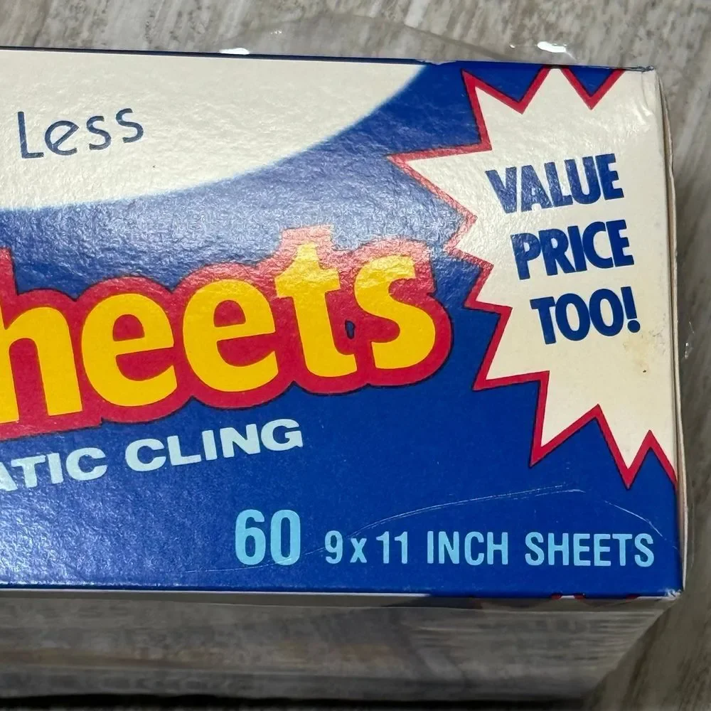 Vintage Arm & Hammer Fabric Softener Dryer Sheet Roll ~‎ 60 Pack ~ New Old Stock